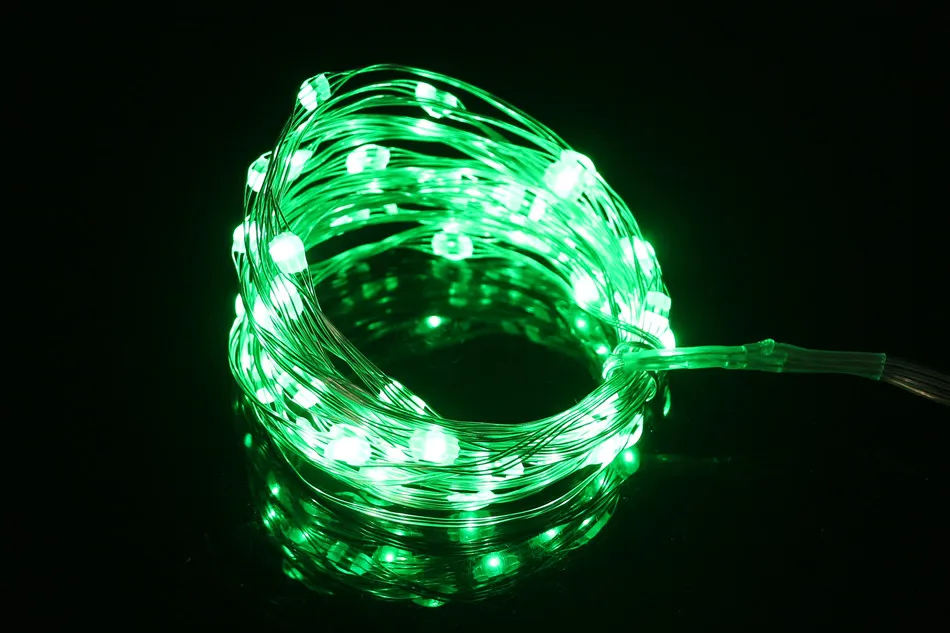 5 В USB Сказочный светильник RGB светодиодный гирлянда 5 м 50 светодиодный Рождественский гирлянда открытый светодиодный светильник s украшение вечерние свадебные праздники+ 24Key пульт дистанционного управления