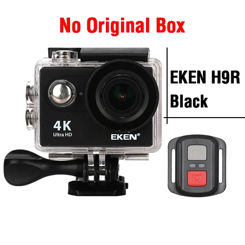 H9R Black No Box Экшн-камера eken H9/H9R 4K 30FPS Ultra HD WiFi 2,0 170D подводный водонепроницаемый шлем видеокамера s go Спортивная камера extreme pro - Цвет: H9R Black No Box