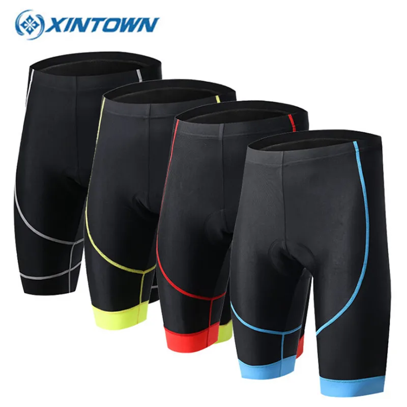 XINTOWN ФЛУОРЕСЦЕНТНОЕ удобное нижнее белье для велосипеда унисекс губчатые 3D