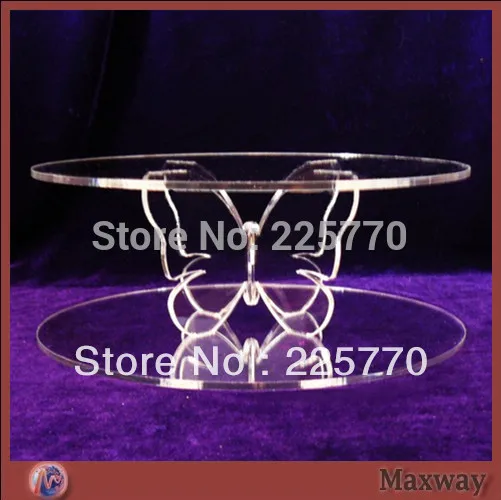 

2 Tier round wedding cake Stand / butterfly cake stand / Butterfly display stand