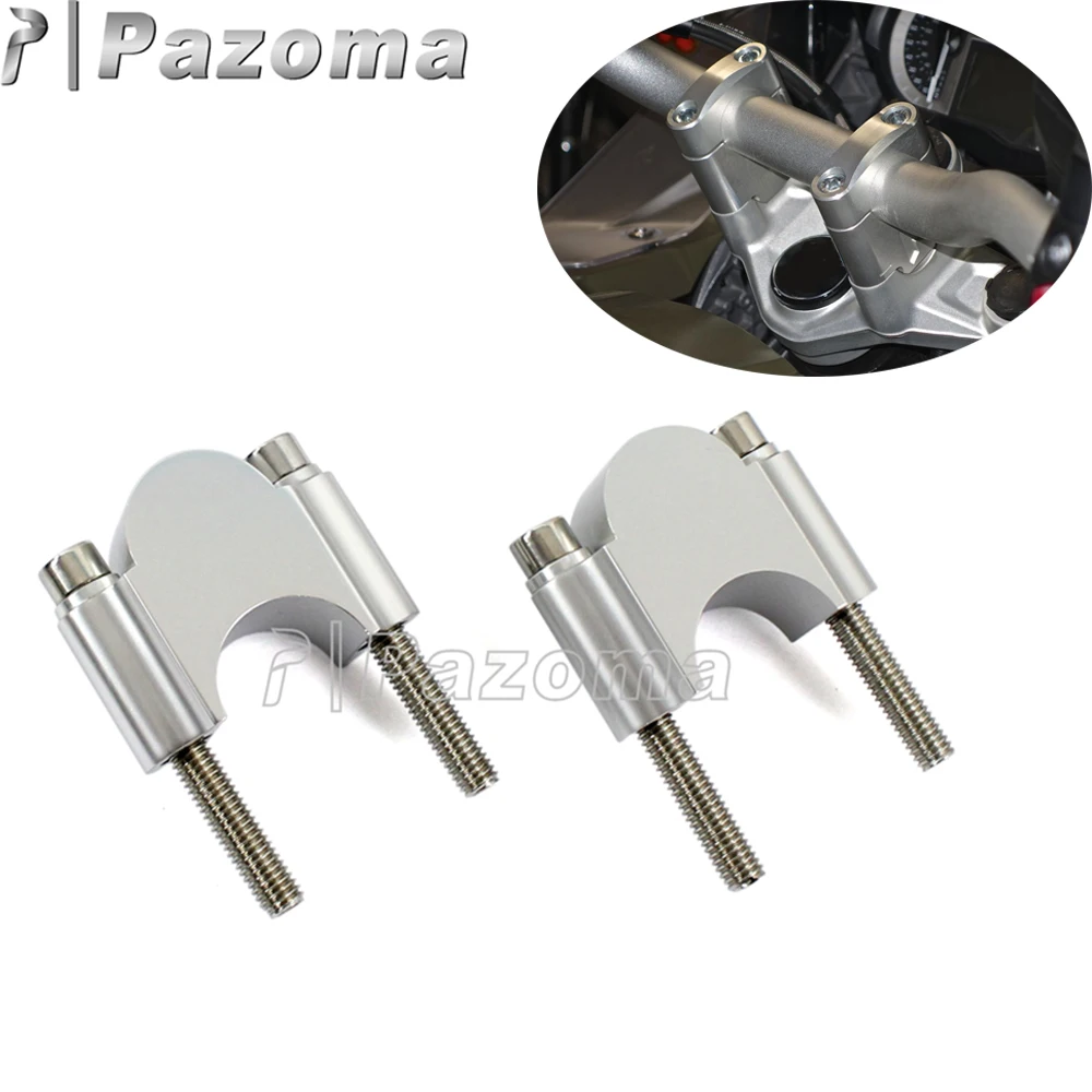 Алюминиевая стойка на руль для мотоцикла 30 мм 1 2 дюйма 1/8 28 мм|fat bar|handle bar risershandlebar