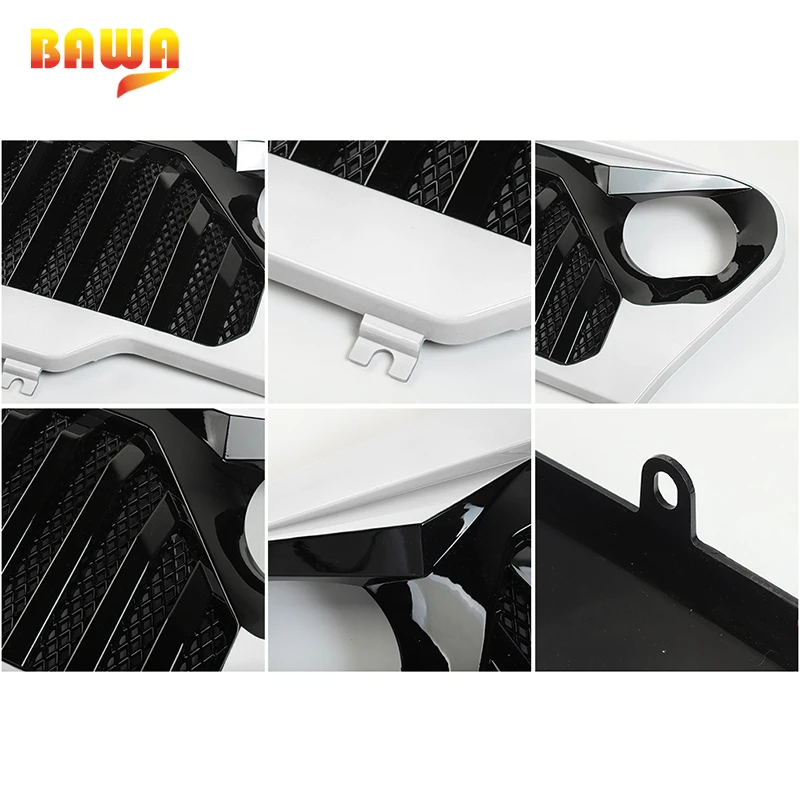 BAWA гоночные грили для Jeep Wrangler TJ 1997-2006 решетка сетчатые вставки автомобильные аксессуары для Jeep Wrangler tj 1999 2002 2005