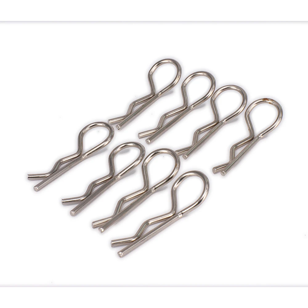 8PCS RCAWD Metal Body Clips For Rc Model Car 1/14 Lc Racing Full Series HM6079 Shell Machined Aluminum | Игрушки и хобби