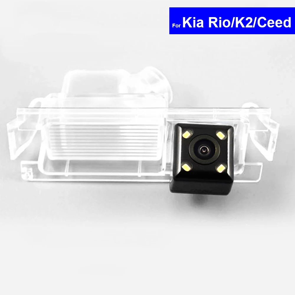 CCD ночного видения автомобильная парковочная камера для Kia K2 Rio хэтчбек Ceed 2013