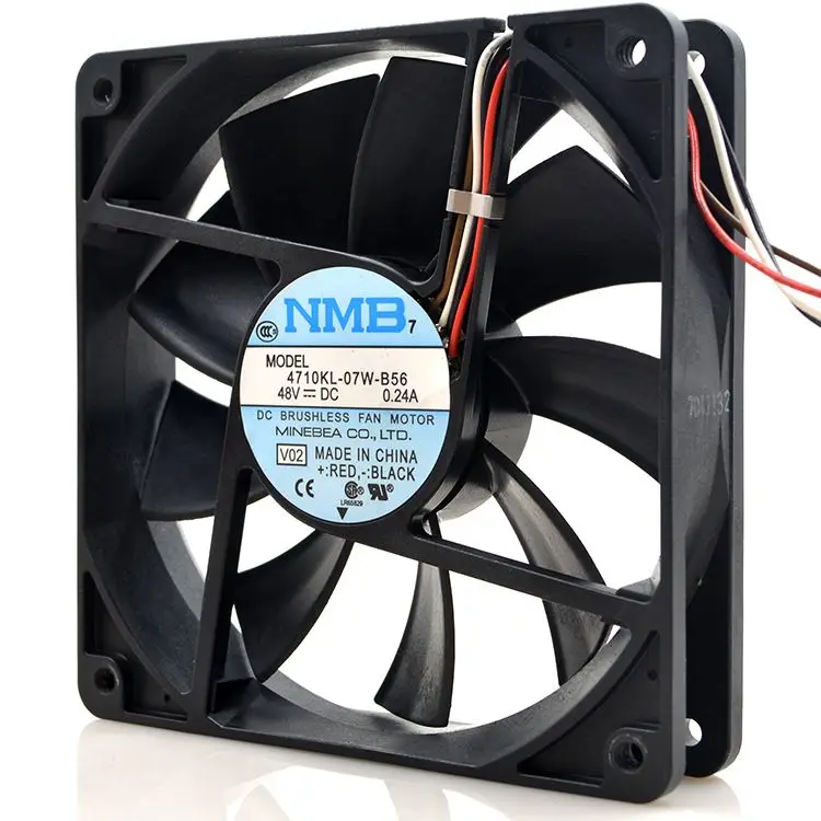 Оригинал для NMB 4710KL 07W B56 0.24A 12025 12 см серверный промышленный охлаждающий