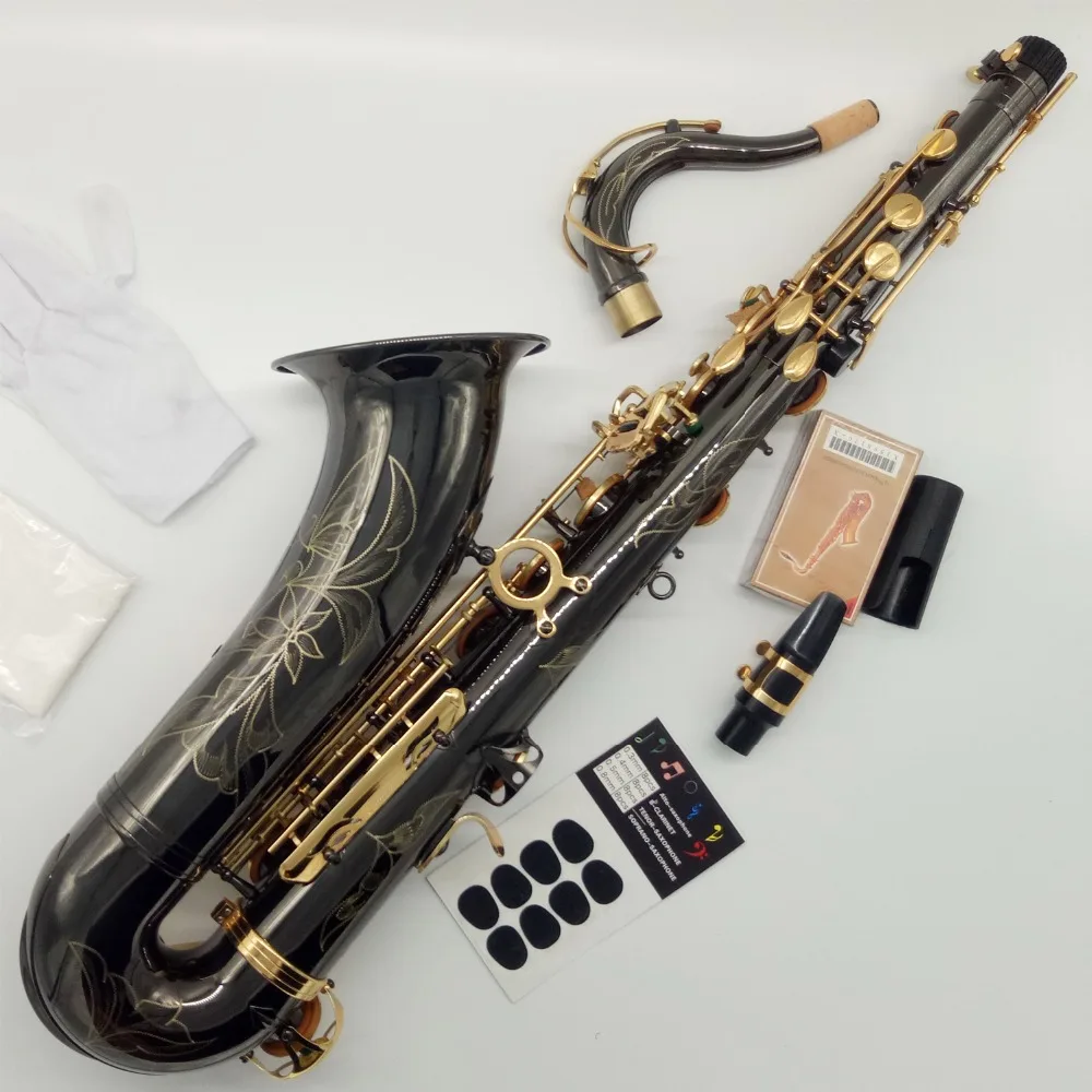 

Brand France Professional Tenor Saxophone 802 Black Lacquer Musical Instruments Professional Sax Tenor 80II