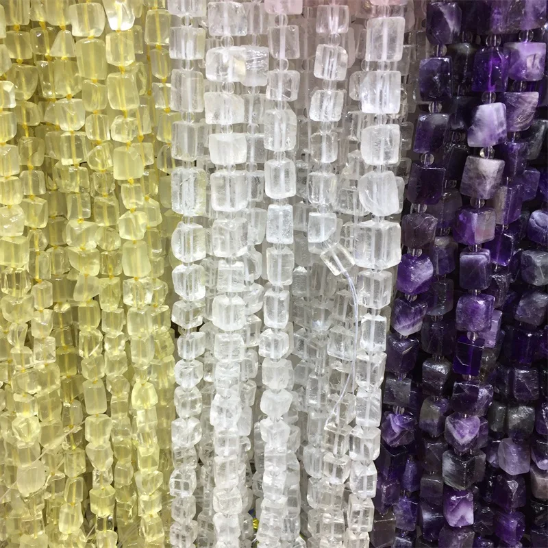 Тонкий 100% натуральный драгоценный камень бусины из натурального цитрина желтые