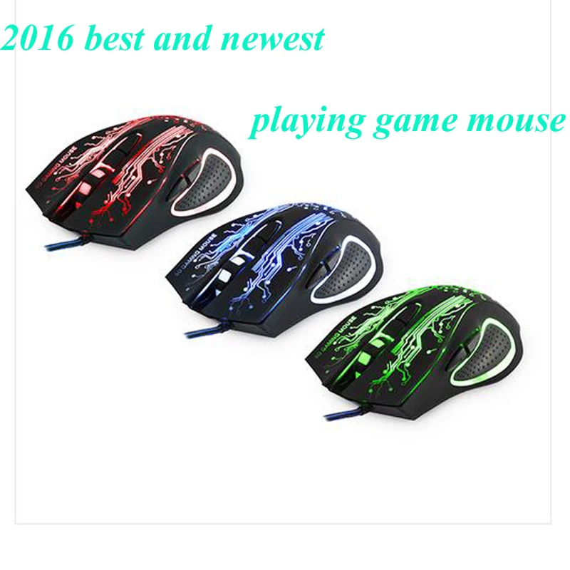 NEW Arrival Wired Gaming Mouse Gamer USB Optical Computer 5000DPI Professional Game Mice 6 Buttons Ratones PC For cs go X9 | Компьютеры и