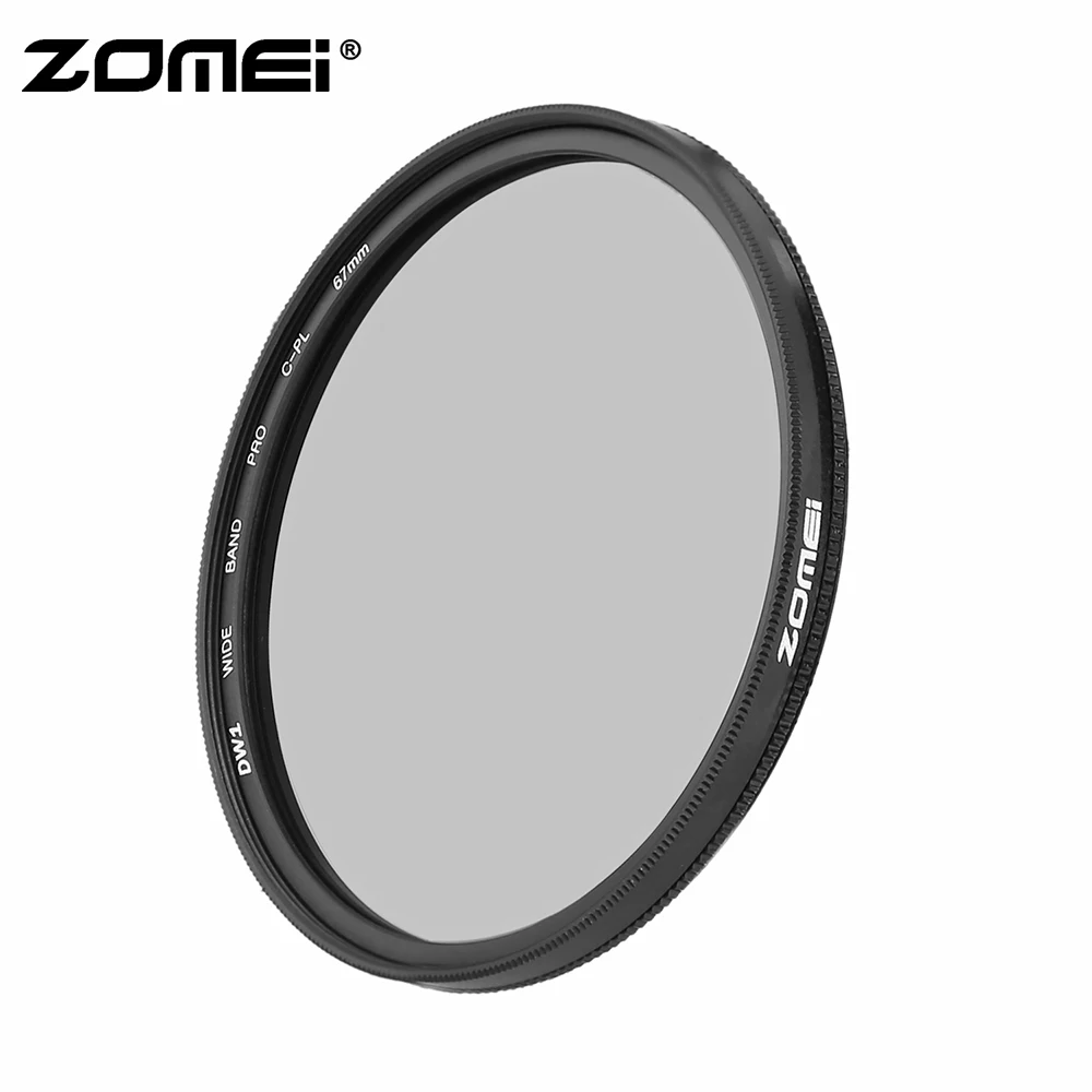 Фильтр Zomei Slim-CPL 58 мм 62 мм 67 мм 72 мм 77 мм 82 мм круговой поляризационный 49 мм 52 мм 55 мм Тонкий CIR-PL поляризатор для объектива камеры