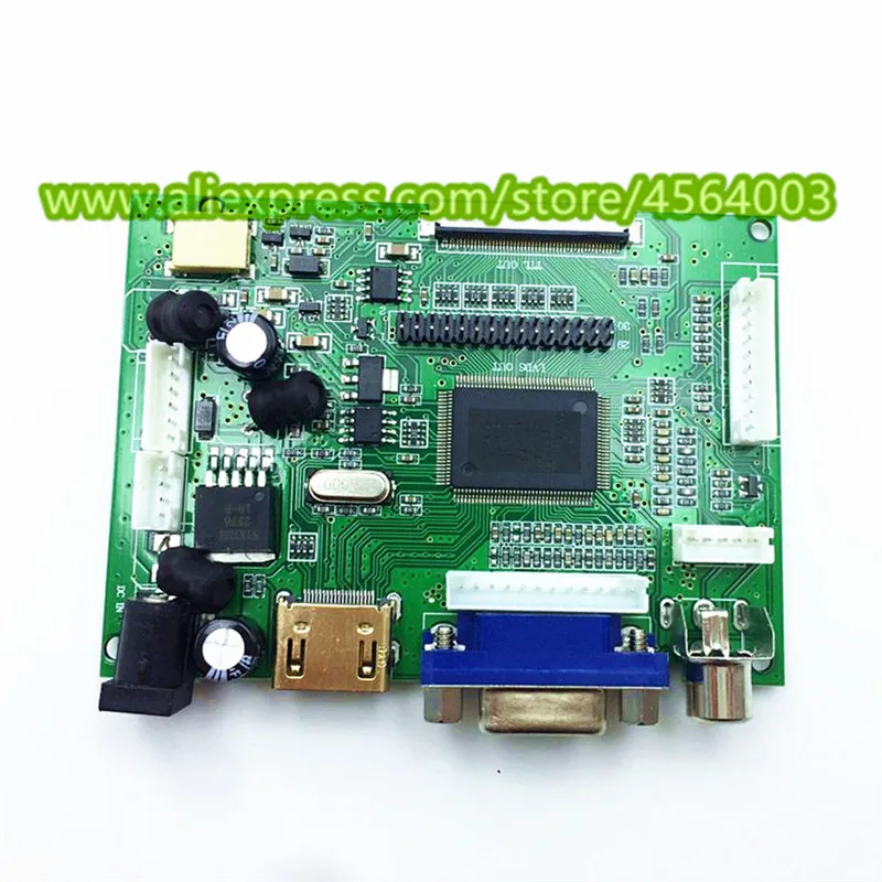7 дюймовый 1024*600 HD 50 контактный TTL экран дисплея FPC070 TH плата драйвера контроллера