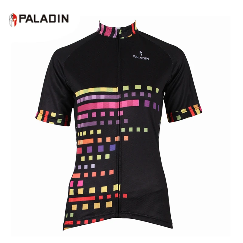 Женские майки для велоспорта PALADIN короткие дышащие топы Ropa Ciclismo одежда