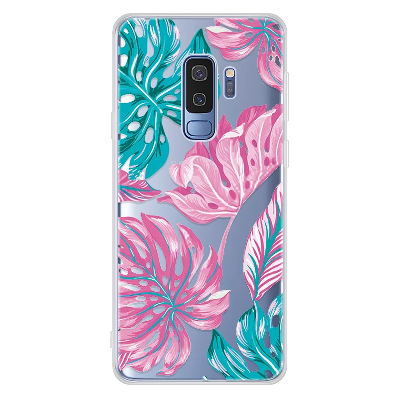 Прозрачный силиконовый чехол для телефона с узором s для samsung S9 S8 Plus S10 S10 Pro 10E, чехол-накладка на заднюю панель с милым рисунком из мультфильма