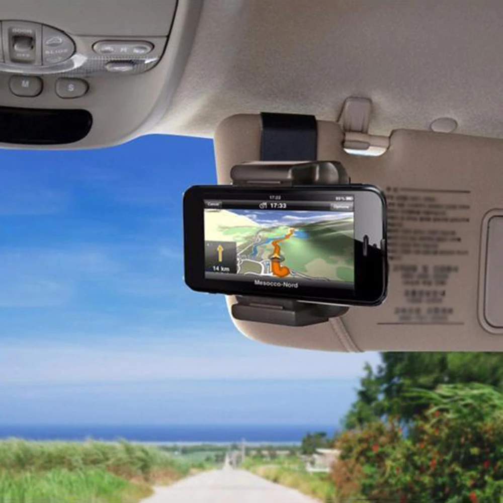 360 градусов вращающийся Универсальный Автомобильный солнцезащитный козырек