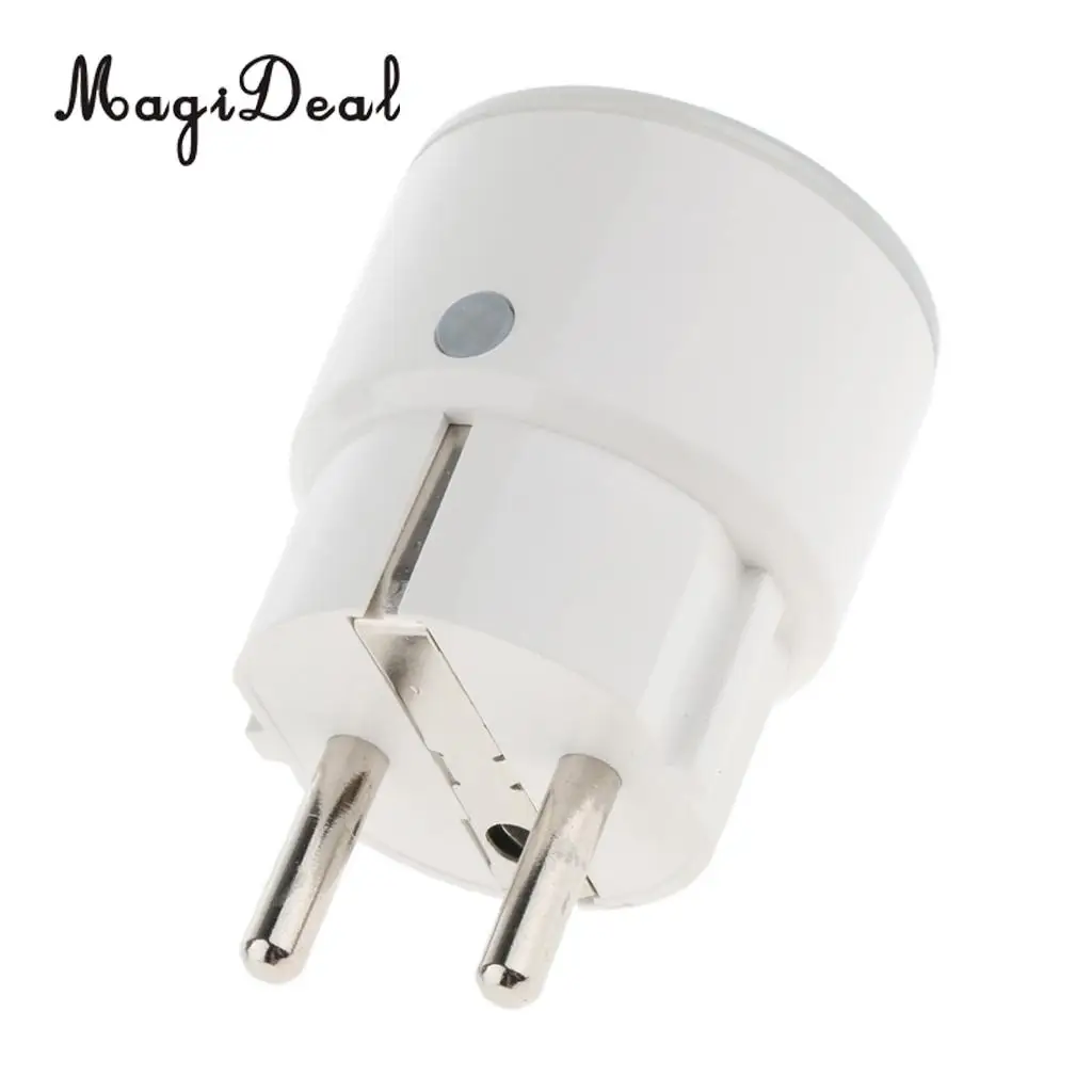 MagiDeal Smart WiFi Plug Outlet Swtich Work With Echo Alexa Google Home Remote EU Durable and Eco-friendly Power Socket | Дом и сад