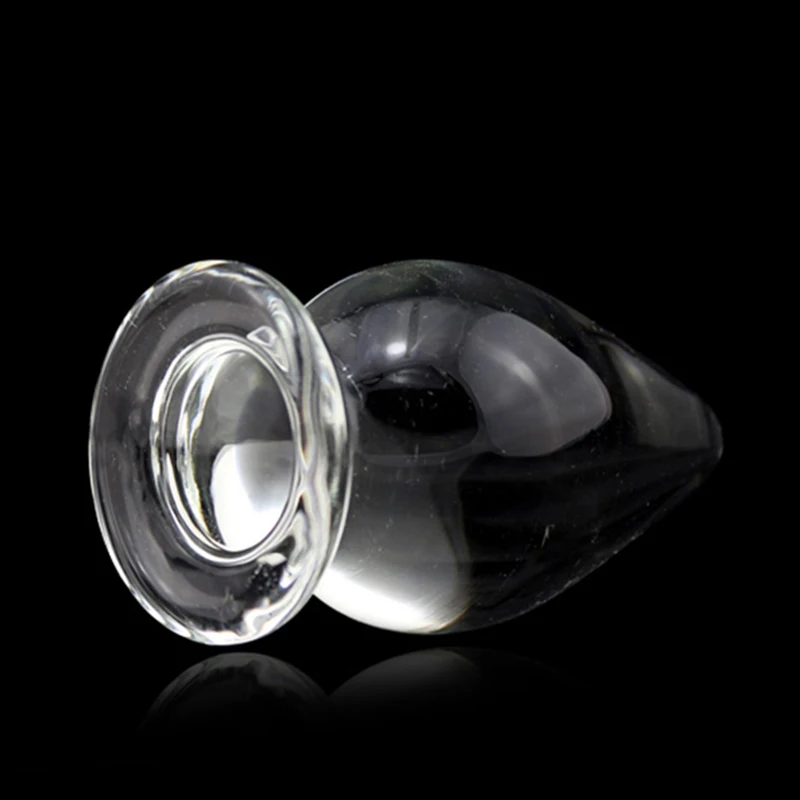 Анальные секс-игрушки супер большой размер стеклянная Анальная пробка шоппинг