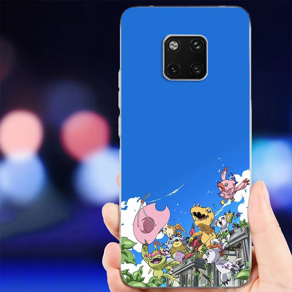 IYICAO Digimon Мягкий силиконовый чехол для телефона Huawei Mate 10 20 Lite Pro Nova 2 2i 3 3i 4 TPU
