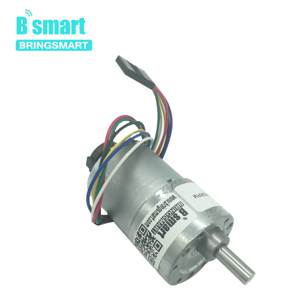 Bringsmart JGB37-3530B 12V DC Motor Gear Encoder 6-1600rpm Micro Speed Measuring High Electric | Обустройство дома