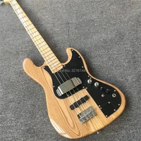 new four string electric bass ash wood real wood amplifying circuit real photos factory wholesale