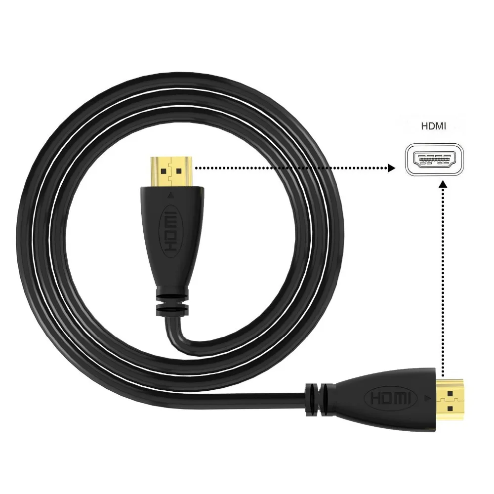 Высокоскоростной 30 см 5 м 3 ФТ 6 10 V1.4 штекер HDMI совместимый с кабель 1080p 1440p для HDTV PS3