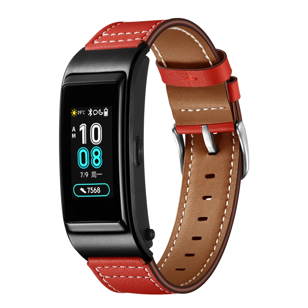 Список B5 сменный ремешок из натуральной кожи для huawei B5 Talkband Модный Элегантный ремешок для huawei B 5 Band два стиля