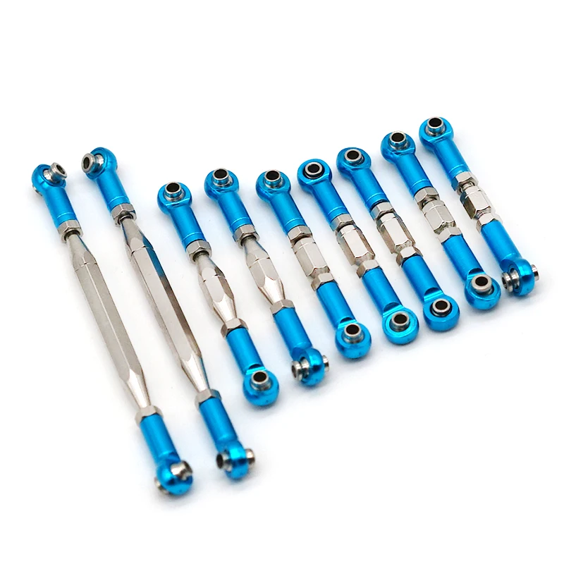 Mirbest RC DIY детали для Wltoys 12428 12423 FY-03 JJRC Q39 Q40 металлические запчасти автомобиля