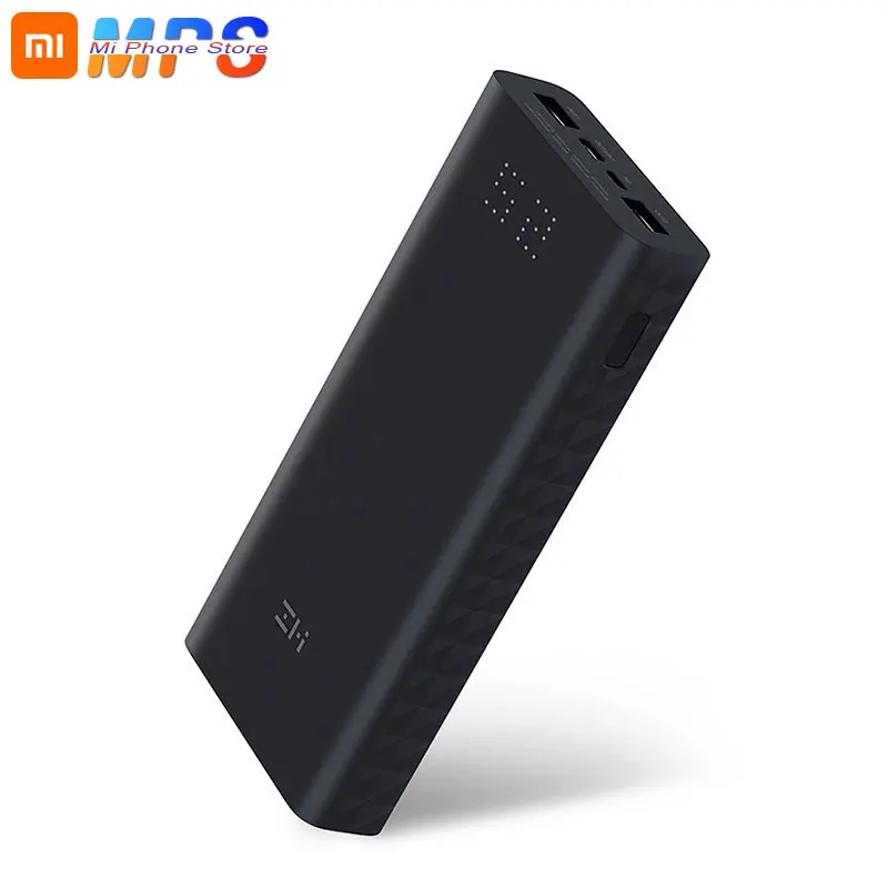 ZMI внешний аккумулятор 20000 мАч Быстрая зарядка QC3.0 батарея QB822 для iPhone зарядное