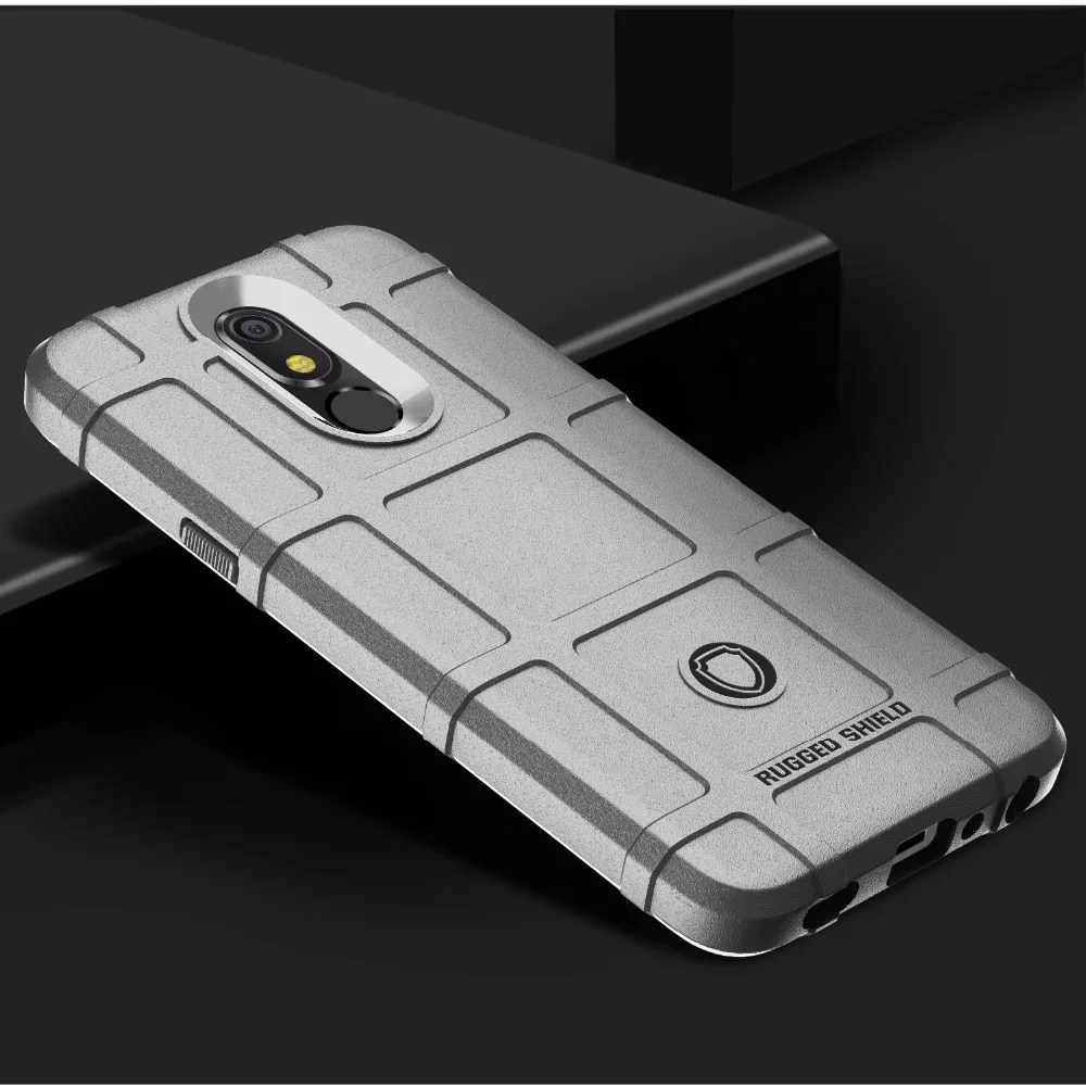 Армированный силиконовый защитный мягкий черный ТПУ чехол для LG K40 K12 Plus чехол для LG V30 V30+ V40 V50 G8 чехол thinq прочный защитный чехол