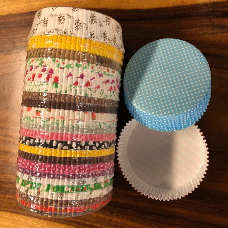 Новые высококачественные 6 дюймовые формочки для выпечки Круглые Бумажные