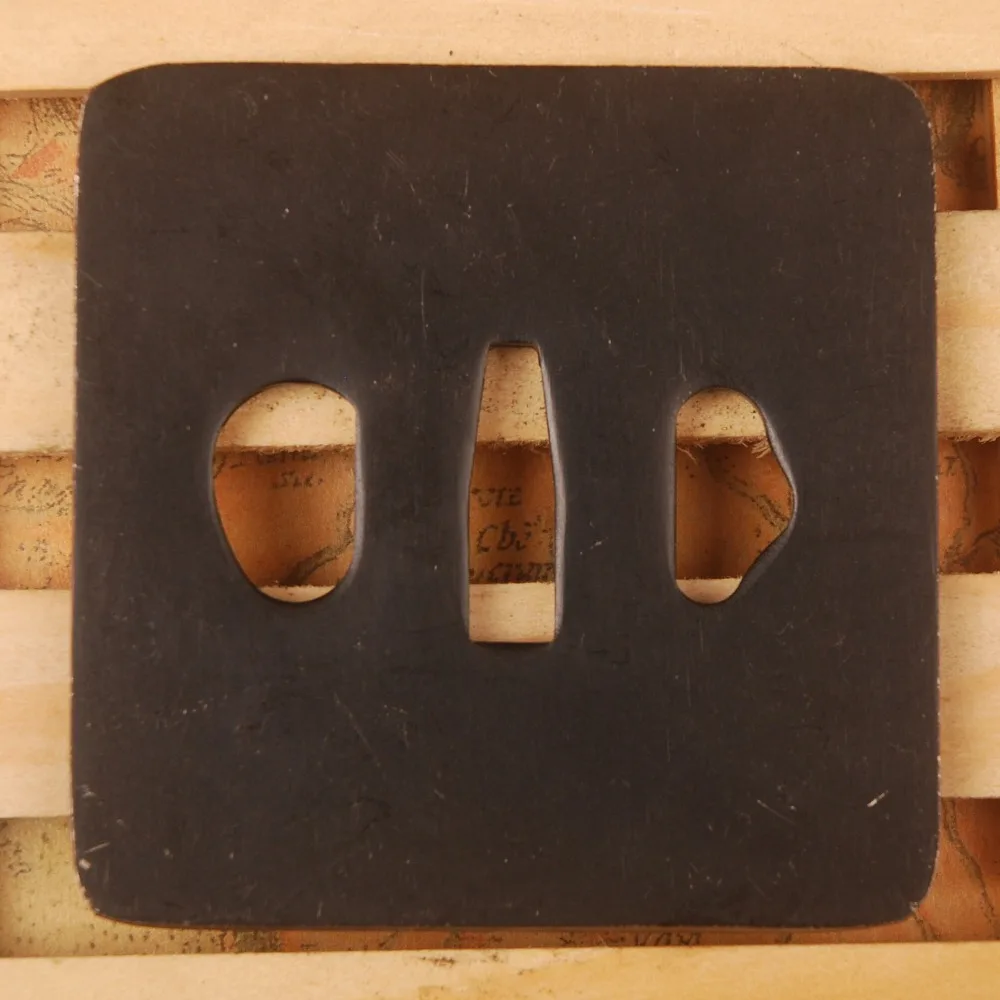 Высококачественная специальная железная защита Tsuba для японского самурая бритья