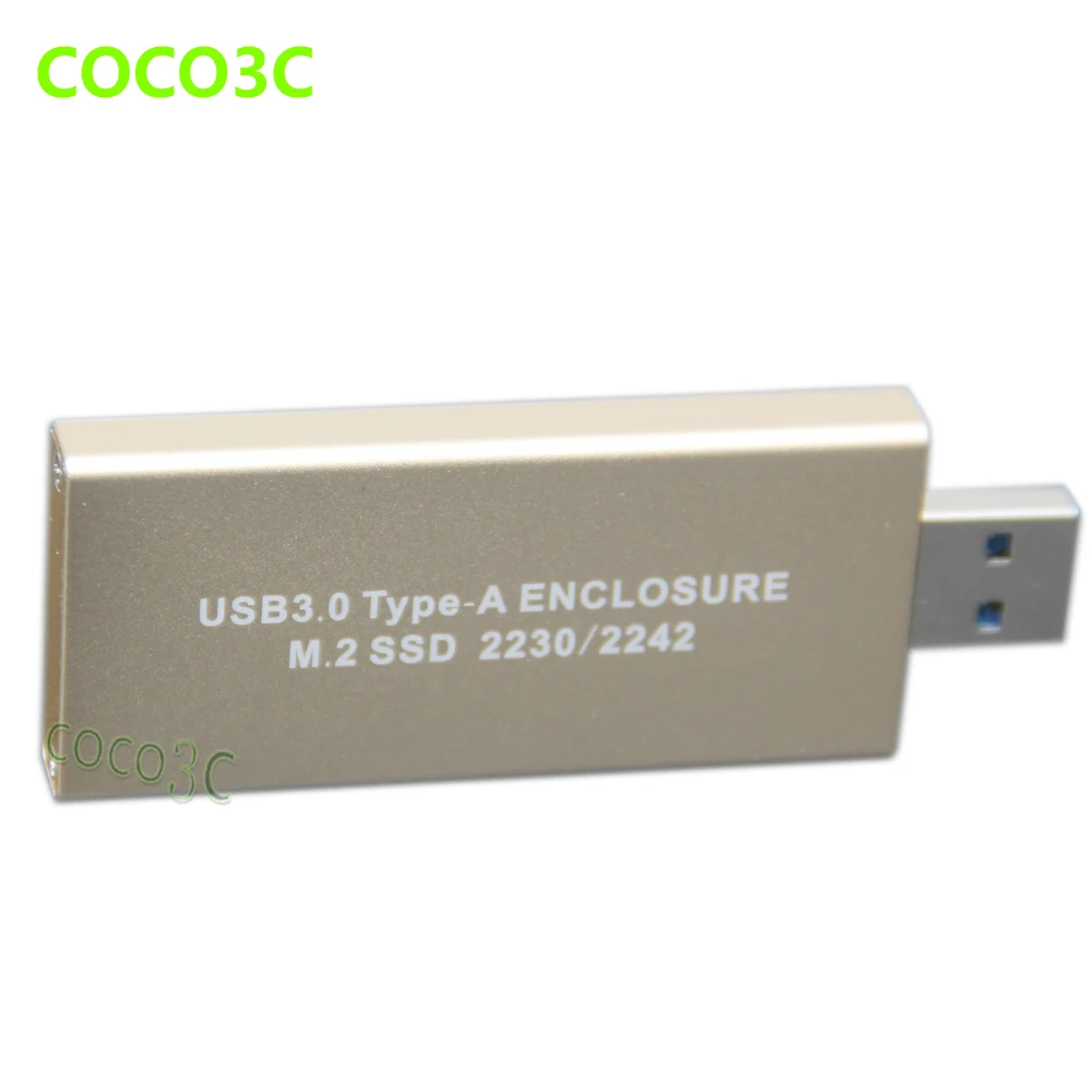 USB 3 0 к M.2 SSD корпус USB3.0 NGFF B Ключ жесткого диска адаптер + M ключ M2 SATA Внешний HDD