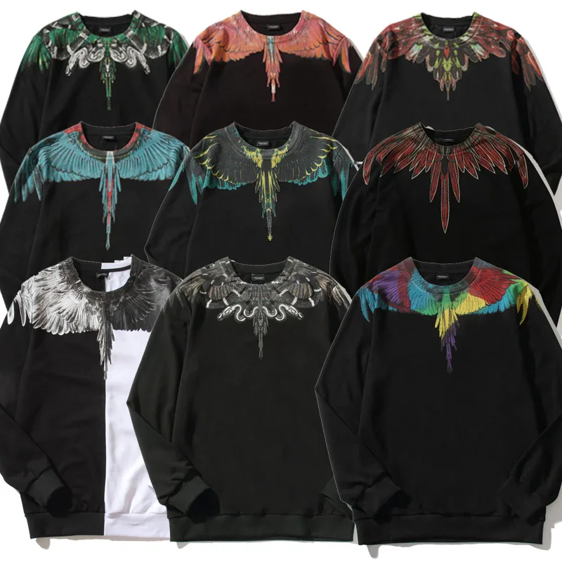 Marcelo Burlon Толстовка Повседневная Мужская 1:1 Высокое качество осень Милан Италия