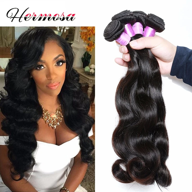 8а класс Бразильского Виргинские Волос Объемной Волны Необработанные Девы