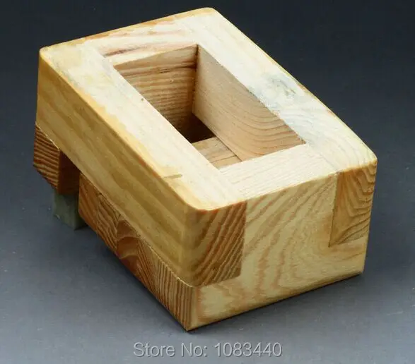 L-Размер нормальный дерева прекрасно качество металлический стержень