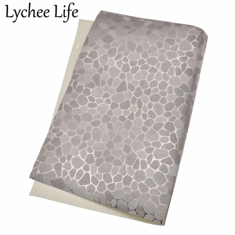 4 Lychee Life цветная Синтетическая кожаная ткань A4 мраморная набивная ПВХ ткань DIY для пошива домашней одежды аксессуары для одежды - Цвет: 4