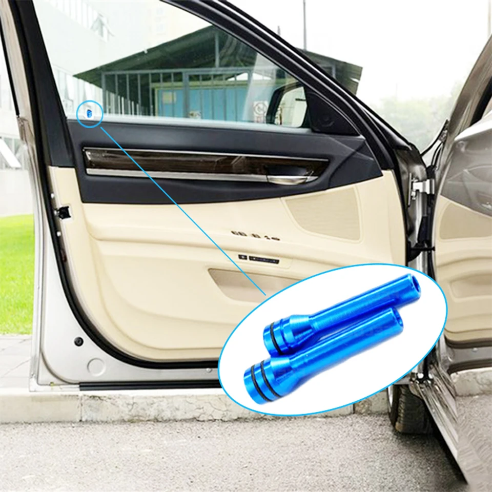 Автомобильный Стайлинг Atreus 2 шт. накладки из нержавеющей стали на дверные булавки