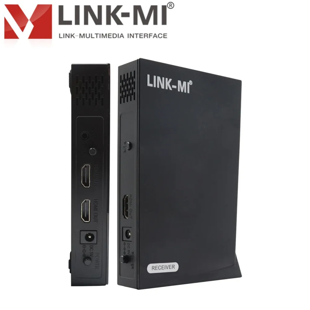 LINK-MI WHD05B Беспроводная HDMI AV система передачи с выходом HDMI для локального отображения на передатчике