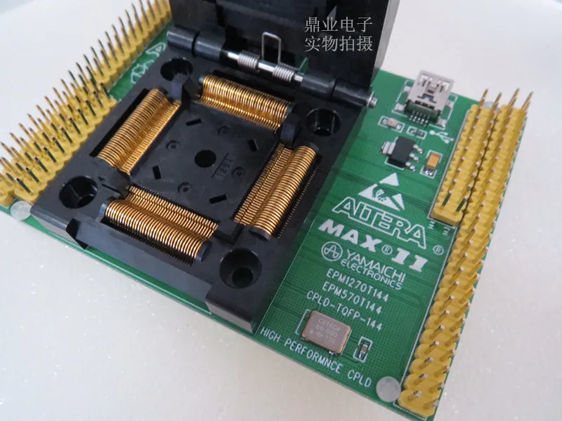Раскладушка EPM270T144 EPM570T144 YAMAICHI IC51-144-1354-LQFP144 расстояние 0 5 мм IC адаптер для горения