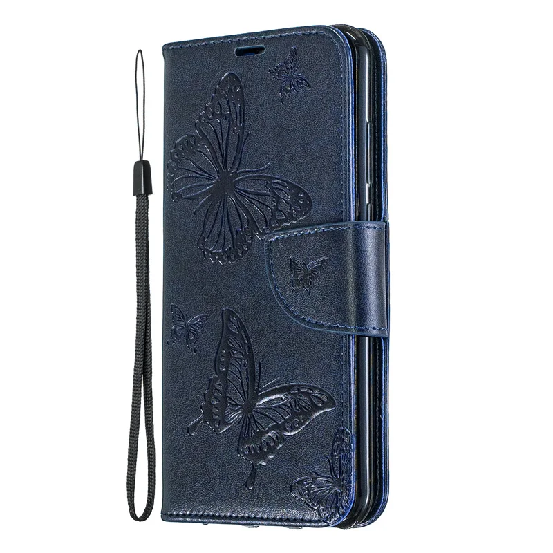 Чехол-книжка с бабочкой для huawei Y6 Prime, кожаный чехол-кошелек для huawei Honor 8A, чехол для мобильного телефона, чехол-книжка <
