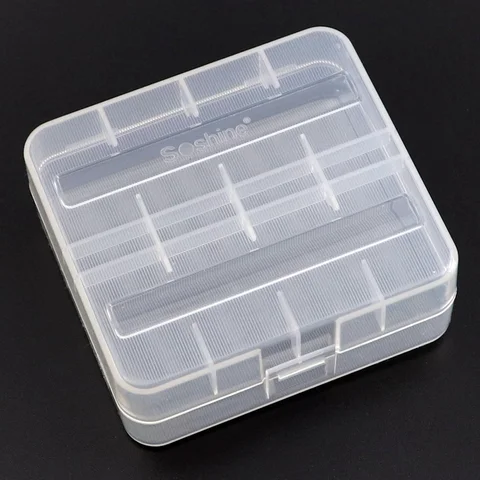 Пластиковый ящик для хранения, 1 шт., защитный чехол для аккумулятора, ящик для хранения аккумулятора es для 2 шт. 26650, чехол для держателя аккумулятора