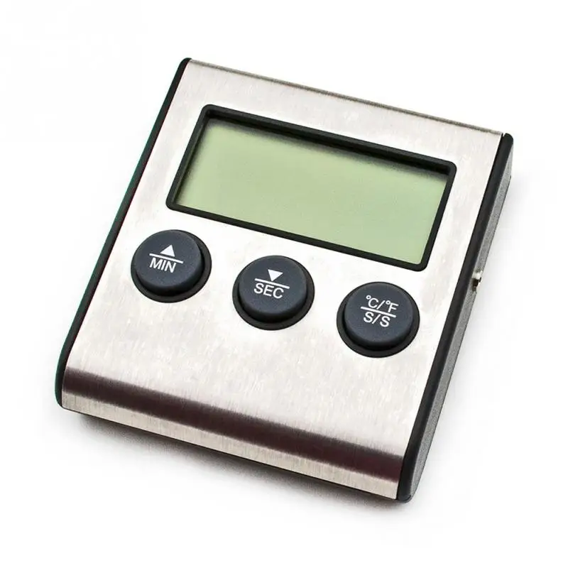 Энергосберегающая электрическая цифровая Еда Барбекю термометр для барбекю