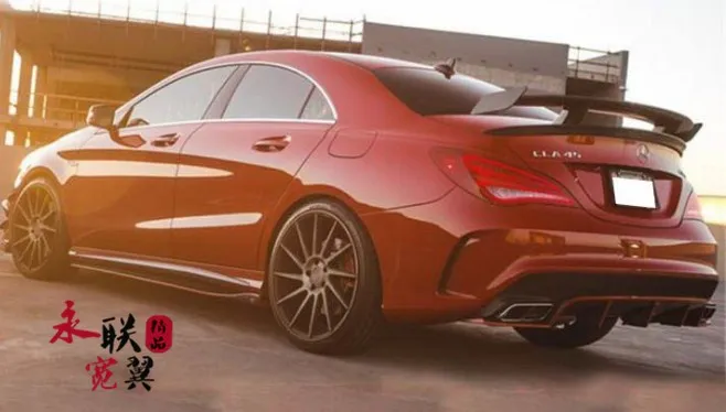 Спойлер для Benz CLA CLA45 W117 задние крылья спойлер AMG style 200 250 260 2013 2014 2015 2016 - 2018 |