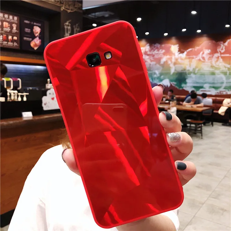 Glitter Diamonds Texture Phone Case For sansung J2 J4 J5 J6 J7 J8 Prime 2018 Soft Silicone Gorgeous Cases Jelly Frame Cover |