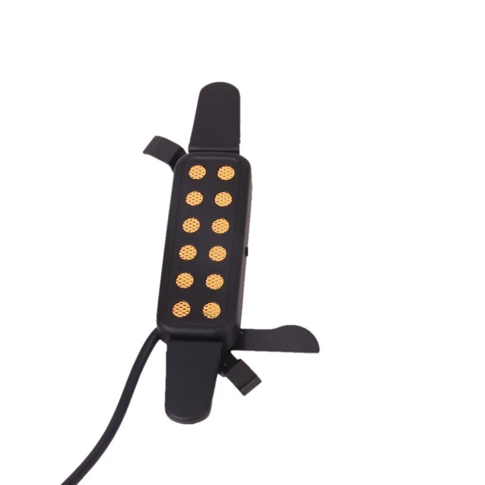 On Acoustic Guitar Pickup Sound Amplify Padded Clip Guards Low Feedback--Black | Спорт и развлечения