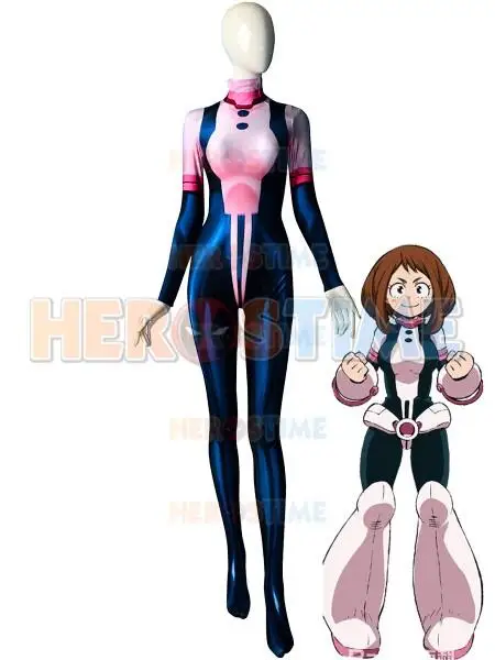 Костюм Uraraka My Hero academic Ochaco вечерние костюмы на Хэллоуин для косплея боди заказ|hero