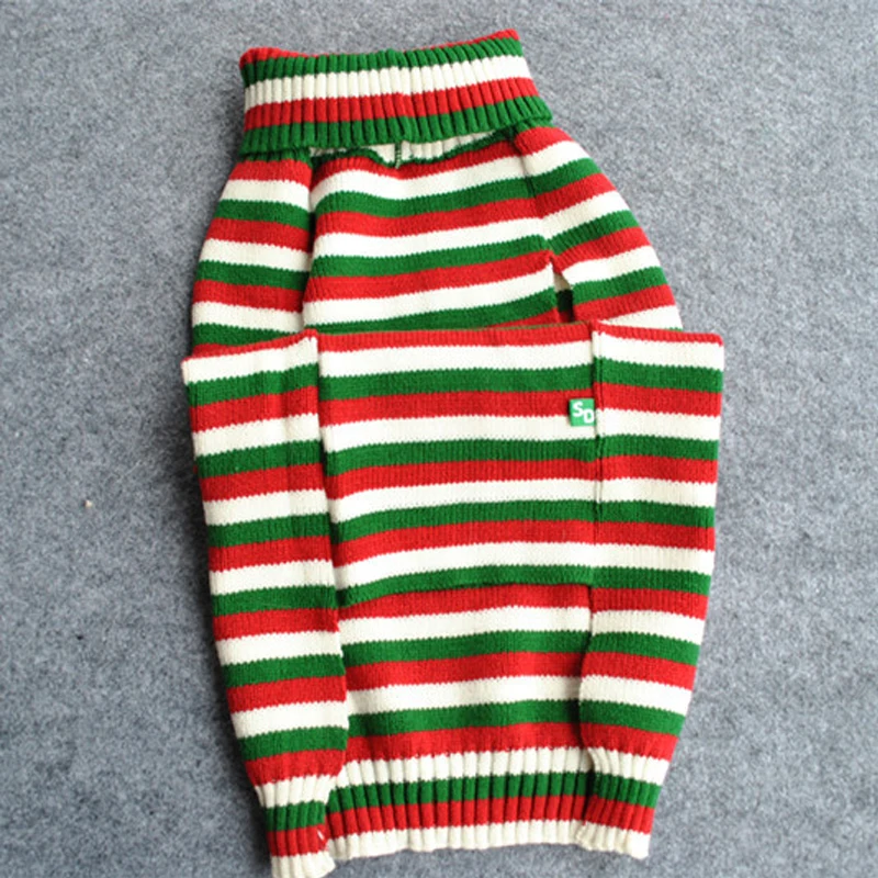 Осенне зимняя куртка для собаки пальто одежда теплый свитер больших собак