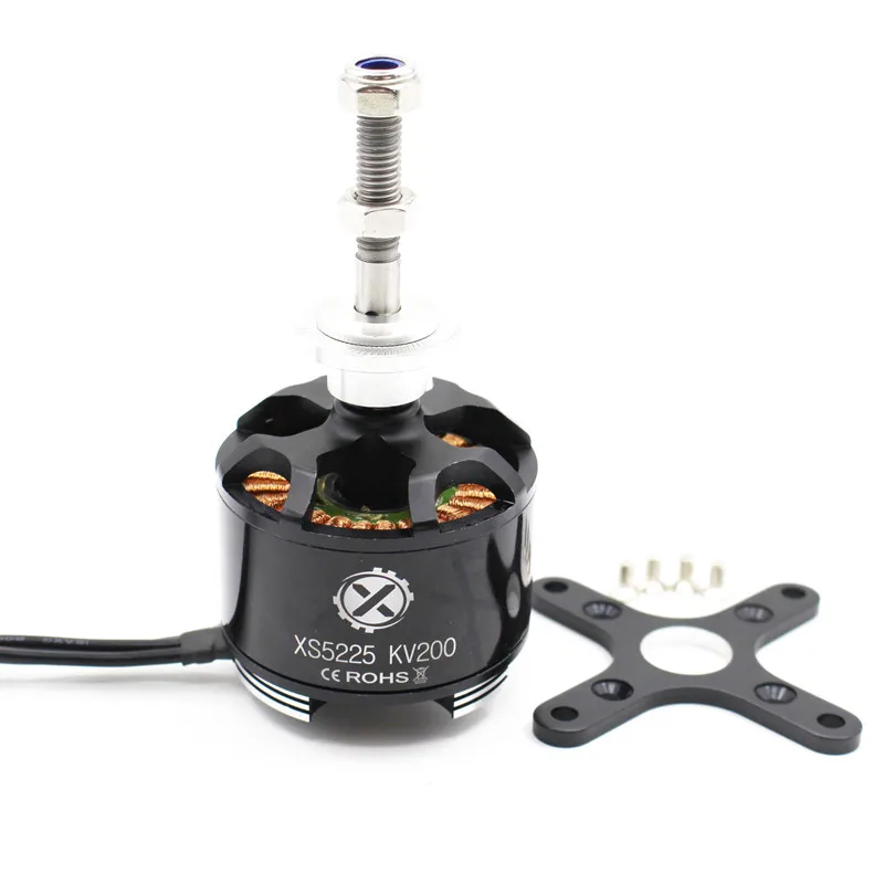 XS5225 (6050) 24N22P 200KV бесщеточный двигатель многослотный полюс фиксированное крыло