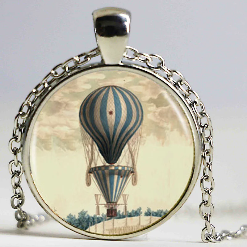 Лидер продаж подвеска с логотипом воздушного шара ожерелье ручной работы