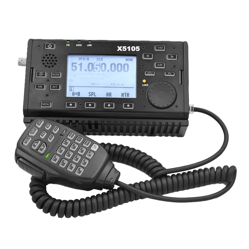 XIEGU X5105 QRP коротковолновое радио со встроенной автоматической регулировкой неба плюс аккумулятор