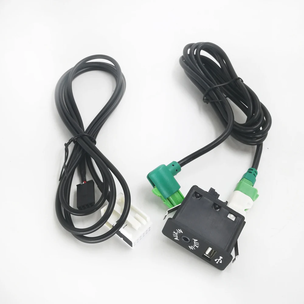 Biurlink USB Aux in переключатель гнездо провода кабель AUX адаптер для BMW 3 5 E87 E90 E91 E92