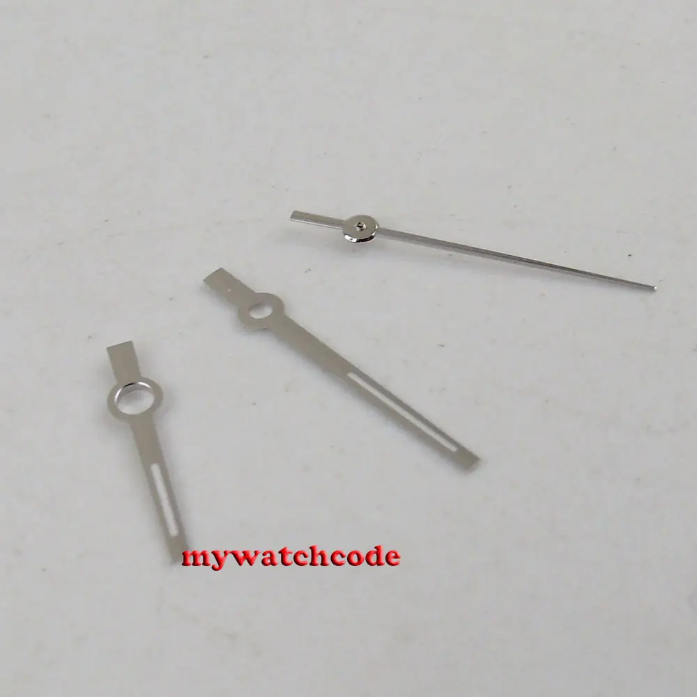 

silver edge SUPER LUME white watch hands for Miyota 8205 8215 DG2813 movment H56